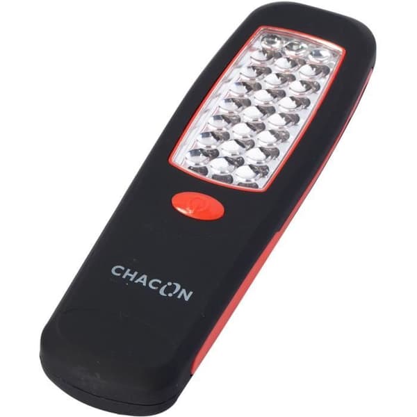 Magnetisk rektangulær LED-natlampe - CHACON - Batterier inkluderet - Sort Sort, Rød