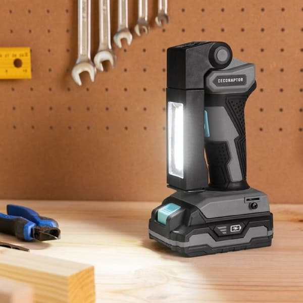Arbetslampa - Cecotec - CecoRaptor Perfect WorkLight 2020 - 20 V - 2000 mAh - 5 W