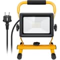 Miniatyrbild 1 av 4: LED byggprojektor - GOOBAY - Med stativ - 50W - Gul och svart