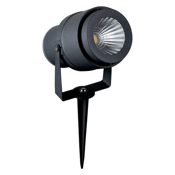 Puutarhavalaisin V-TAC VT-857-G 12W LED IP65 3000K 875lm (SKU 217550) Harmaa