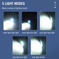 Miniatyrbild 5 av 6: Keychain Light Hat Clip Pannlampa Utomhus Camping Lampor