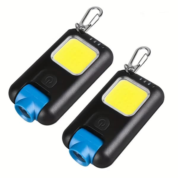 Keychain Light Hat Clip Pannlampa Utomhus Camping Lampor