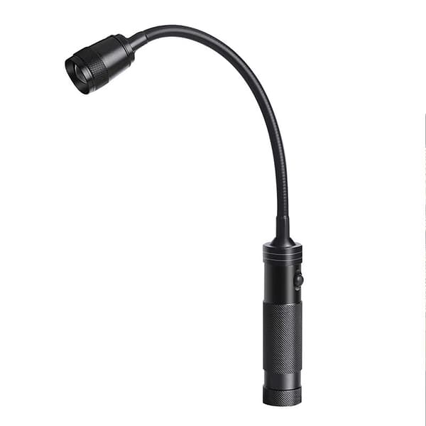 Bøjelig arbejdslampe med magnetisk fod