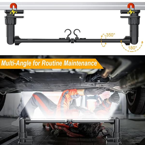Lys lommelygte foldbar magnetisk arbejdslampe