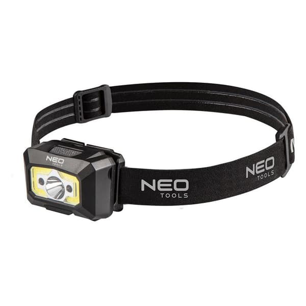 Uppladdningsbar USB-framlykta 250 lm COB LED + rörelsedetektor