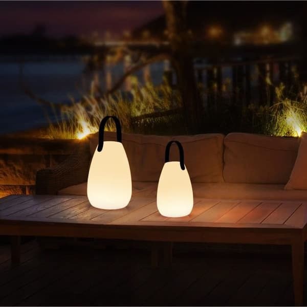 Hybridlampe - GAO - Solcelle/USB - RGB LED, 500mAh batteri, IP44