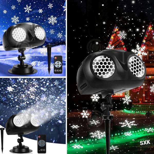 INN Lampe 100-240V IP65 LED-projektor Dynamisk hög upplösning Smart kontroll Professionellt skydd Enkel installation