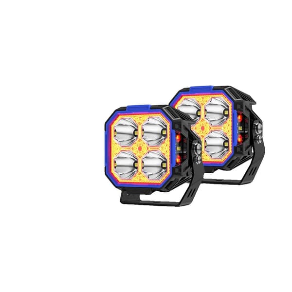 LED Arbetslampa, Hög Intensitet, Vattentålig Design,Sidoljus