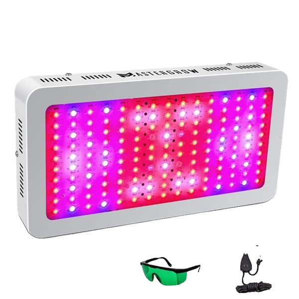 LED Växtlampa, Dubbelchips LED, Fullspektrum, Energisnål,1500W dubbel chip