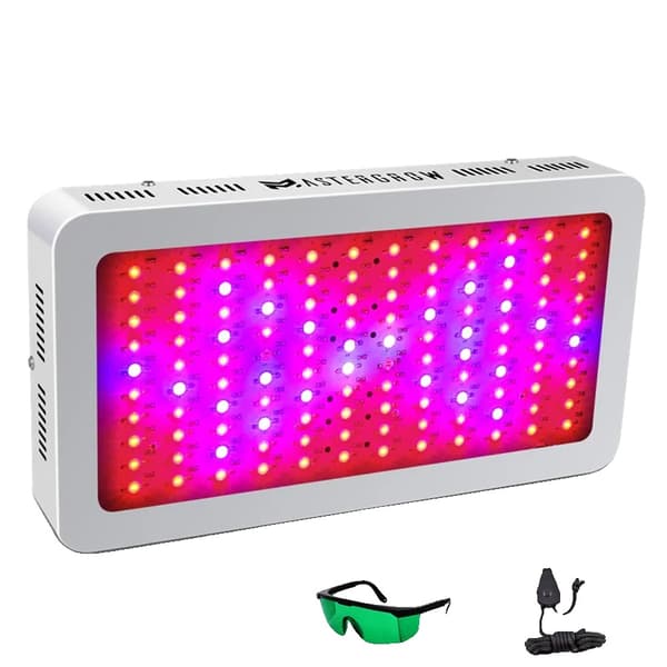LED Växtlampa, Dubbelchips LED, Fullspektrum, Energisnål,1200W dubbel chip