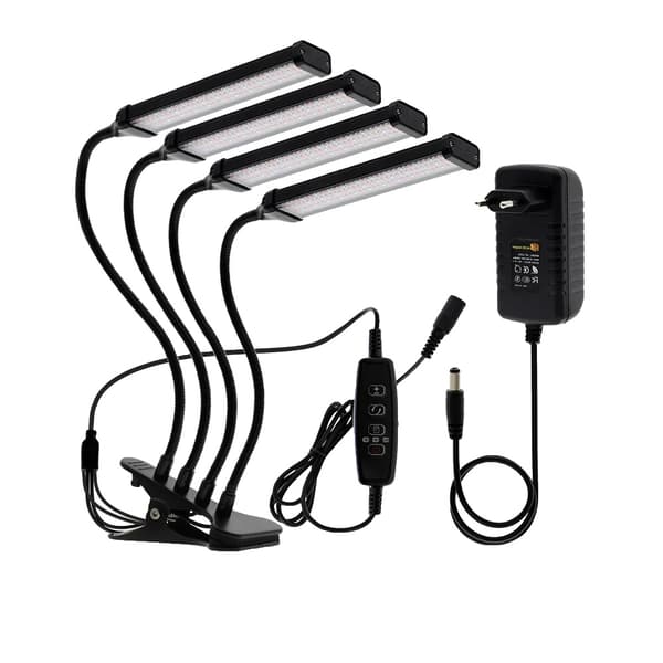 Växtljus LED, Fullspektrum, Dimbar med timer,RB- Klipp 80W