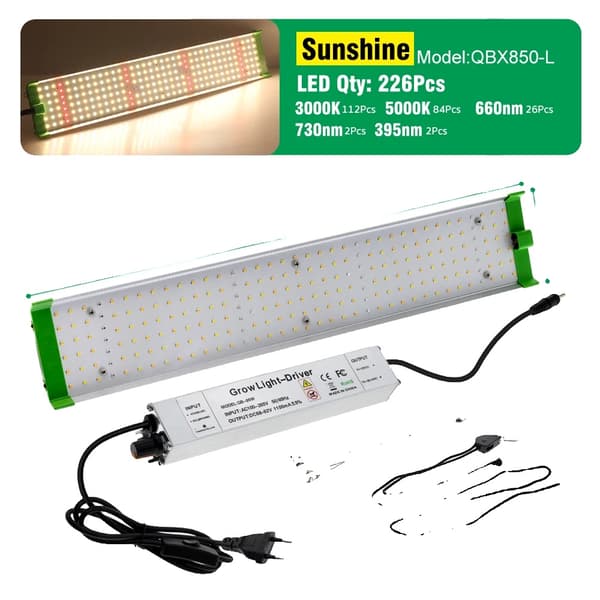 LED Vækstlys, Fuldspektrum 226 Stk, Dæmpbar 110-240V,Sollys DIM