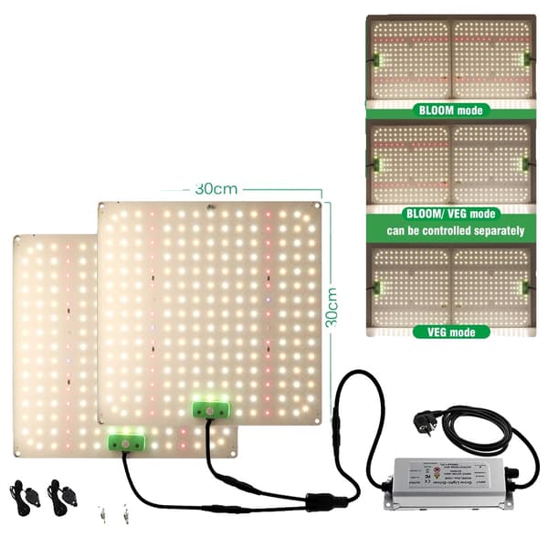 Dæmpbar LED Vækstlys, Justerbart Spektrum, Energi Effektiv,QBK1500Pro-DIM