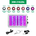 Miniatyrbild 2 av 2: LED Växtlampa, Justerbar Veg/Bloom Switch, Vattentät, Energisnål,30 watt, EU