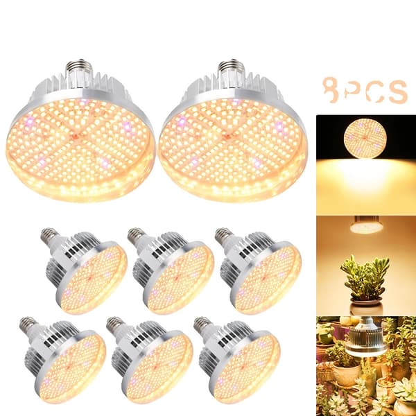 LED-växtljuslampor, Fullspektrum, Inomhusväxtodling, 260 LED