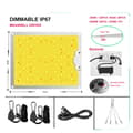 Miniatyrbild 1 av 2: LED-växtljus, kvantum solliknande fullspektrum, växtfabriker växthus, 1000WSMP