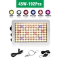 Miniatyrbild 2 av 2: LED-växtljus, Fullspektrum, Dubbelströmbrytare, 45W, EU-kontakt