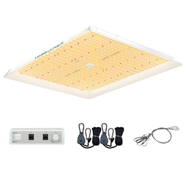 LED Växtljus, 450W Fullspektrum, Dimbar, Effektiv Belysningstäckning,TS3000, TS 3000