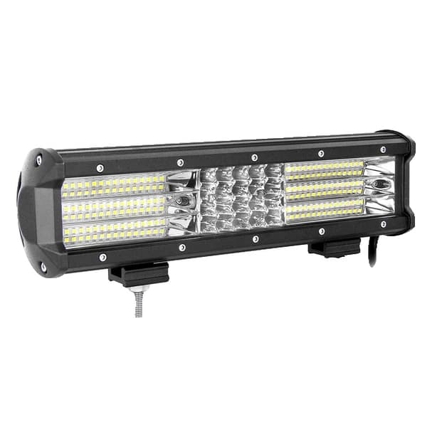 LED-arbetsljusstång, 9D-teknik, för offroad-bruk, 12 tum 330W utan tråd