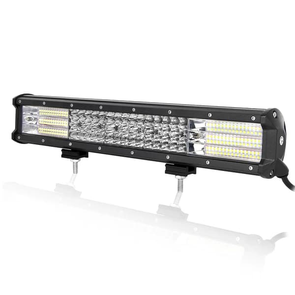 LED-arbetsljusstång, 9D-teknik, för offroad-bruk, 17 tum 450W utan tråd