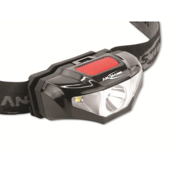 LED pannlampa - ANSMANN - HD70B - Batteri - Svart
