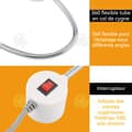 Miniatyrbild 2 av 4: INN Lampa LED 30 ljuspärlor 2W kabel på 1,4m lång med magnetisk bas lampa för symaskin industriell symaskin