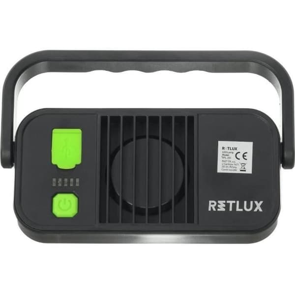 Arbetslampa med powerbank - RETLUX - RPL 200