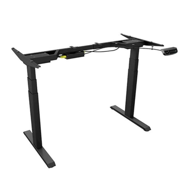 Sitt-stående arbetsplattform - ICY BOX - 60867 - Ergonomisk - Svart - 1047mm x 300mm