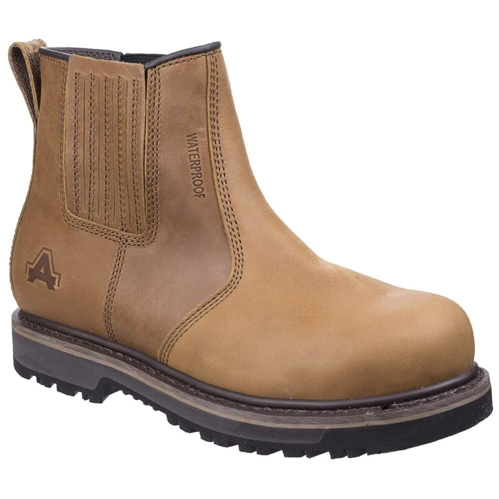 Amblers Safety Mens Worton Leather Safety Boot för män