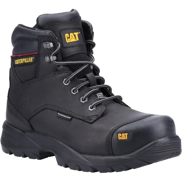 Caterpillar Mens Spiro Lace Up Waterproof Safety Boot