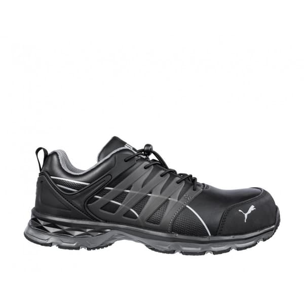 Puma Safety Mens Velocity 2.0 Lace Up Safety Shoe Black 11