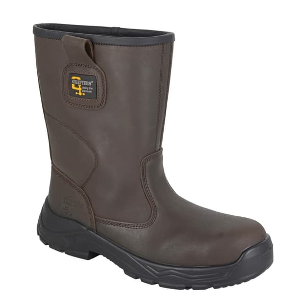 Grafters Mens Waterproof Safety Rigger Boots