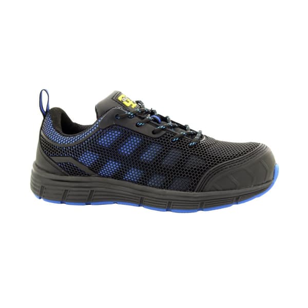 Grafters Mens Super Light Safety Trainers With Safety Toe Cap