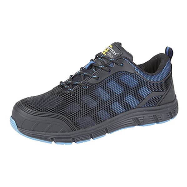 Grafters Mens Super Light Safety Trainers With Safety Toe Cap