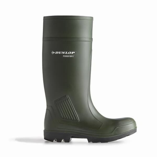 Dunlop D460933 Purofort PRO Non-Safety / Støvler til mænd / gummistøvler med glat gummi
