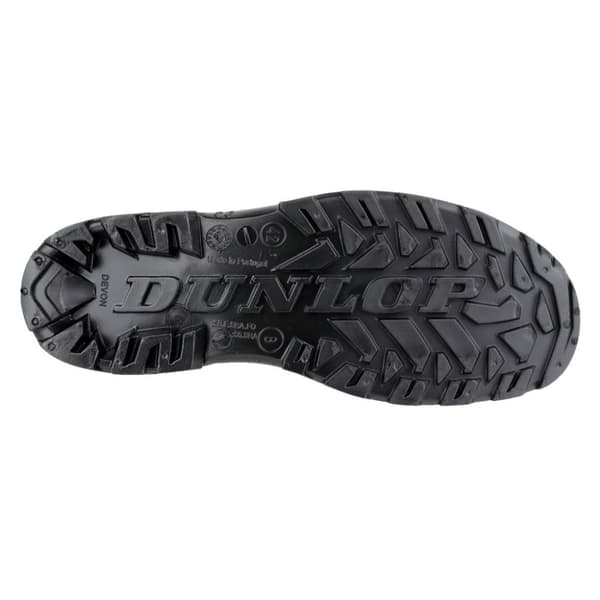 Dunlop Devon Unisex Green Safety Wellington Boots