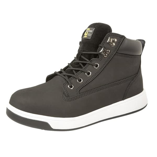 Grafters Mens Action Safety Trainer Boot Black Multi 3 UK