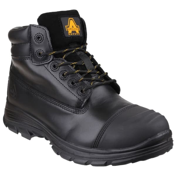 Amblers Herre FS301 Cordoba S3 sikkerhedsstøvle med snørebånd til mænd Black 9 UK
