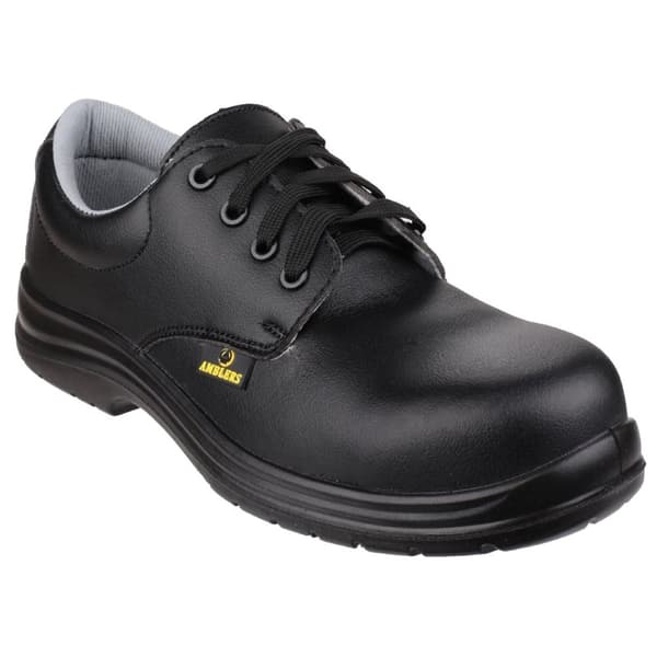 Amblers Sikkerhedssko FS662 Unisex sikkerhedssko til snørebånd Black 11 UK
