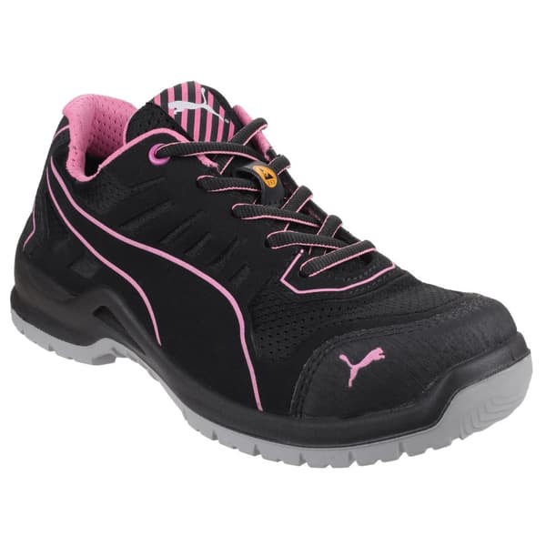 Puma Safety Womens/Ladies Lightweight Fuse TC Safety Trainers Black 6.5 UK