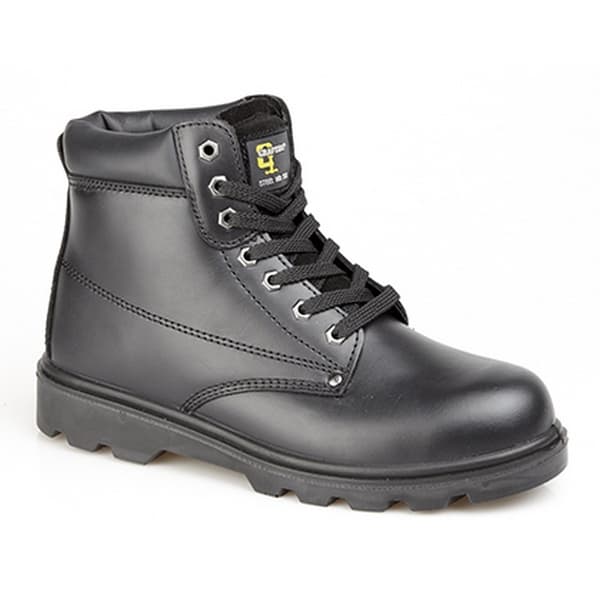 Grafters Mens Padded Leather Safety Boots