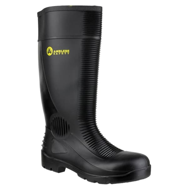 Amblers Steel FS100 säkerhetsstrumpor för män Black 48 EUR