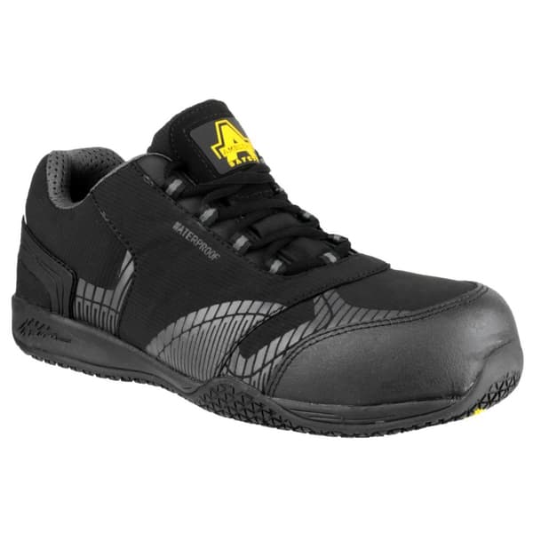 Amblers Sikkerhed FS29C Sikkerhedssko til mænd Black 10.5 UK