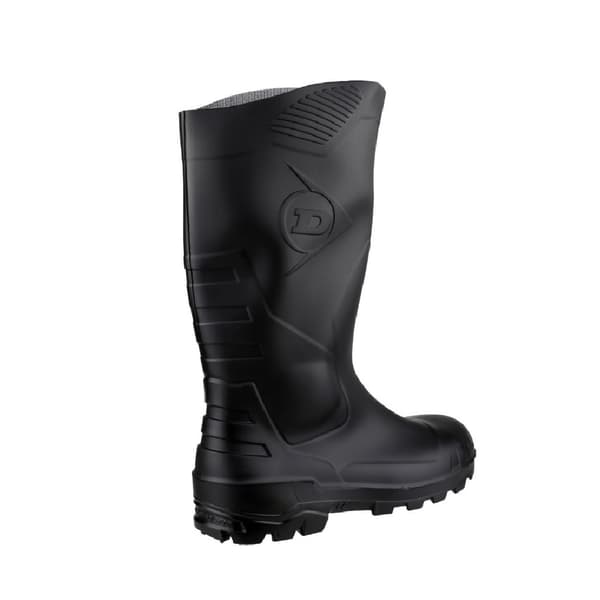 Dunlop Devon Unisex Black Safety Wellington Boots
