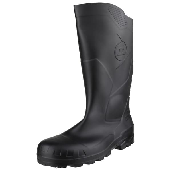 Dunlop Devon Unisex Black Safety Wellington Boots