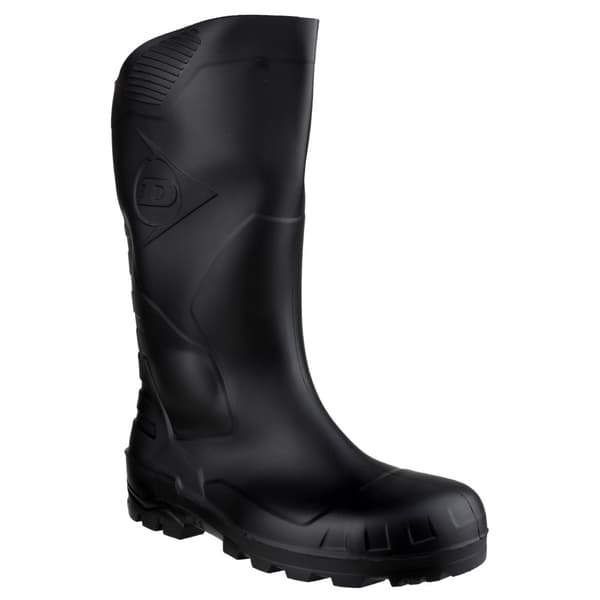 Dunlop Devon Unisex Black Safety Wellington Boots