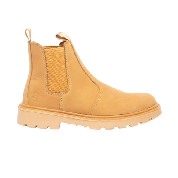 Grafters Mens Grinder Safety Twin Gusset Leather Dealer Boots för män