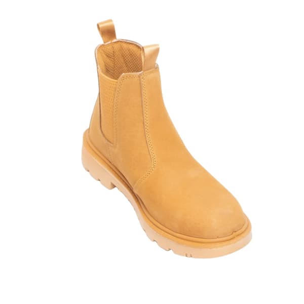 Grafters Mens Grinder Safety Twin Gusset Leather Dealer Boots för män