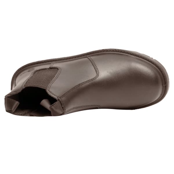 Grafters Mens Grinder Safety Twin Gusset Leather Dealer Boots för män