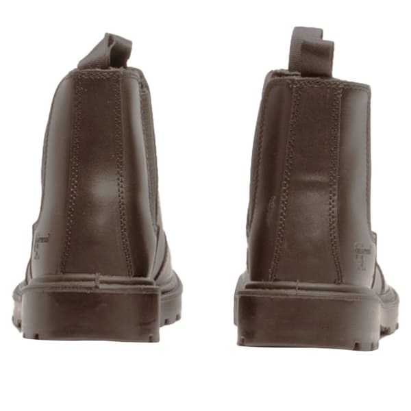 Grafters Mens Grinder Safety Twin Gusset Leather Dealer Boots för män
